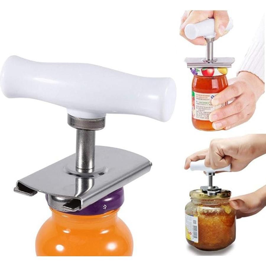 JarXpert™ Heavy Duty Stainless Steel Jar & Bottle Opener