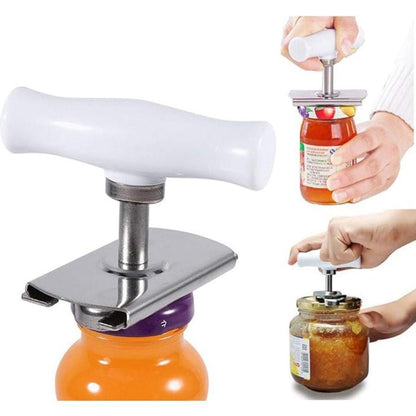 JarXpert™ Heavy Duty Stainless Steel Jar & Bottle Opener
