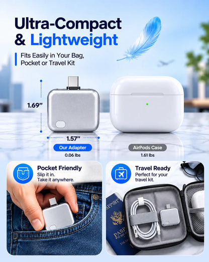 ChargeShield™ 140W Smart Auto-Disconnect Charging Adapter