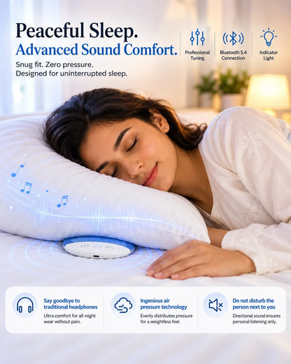 DreamPod™ Ultra-Thin Bluetooth Pillow Speaker
