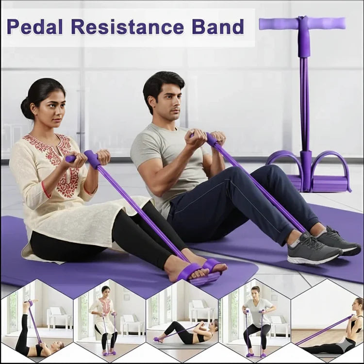 Multi-Function Yoga Pedal Puller Resistance Band