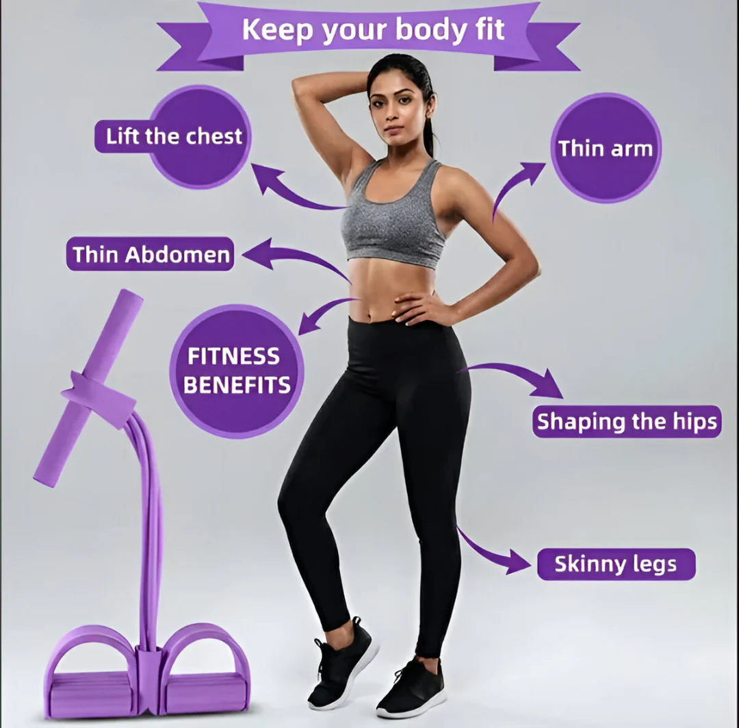 Multi-Function Yoga Pedal Puller Resistance Band