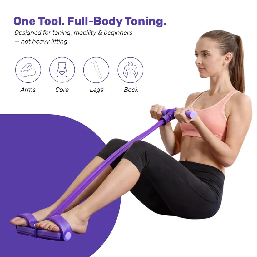 Multi-Function Yoga Pedal Puller Resistance Band