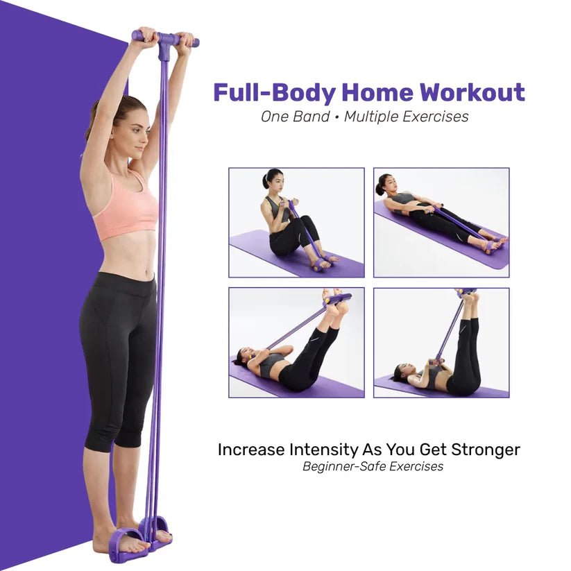 Multi-Function Yoga Pedal Puller Resistance Band